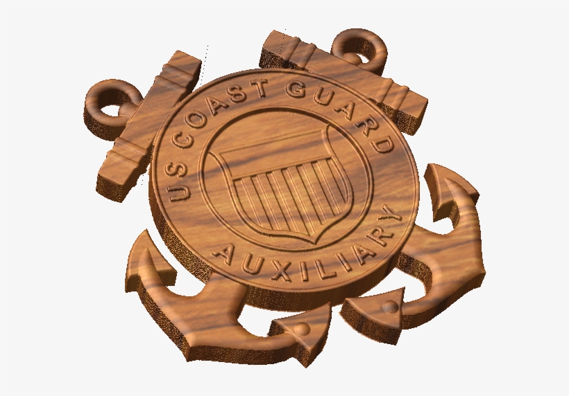 Home / Coast Guard Auxiliary Emblem Style A - Wooden Coast Guard Emblem Oval, transparent png