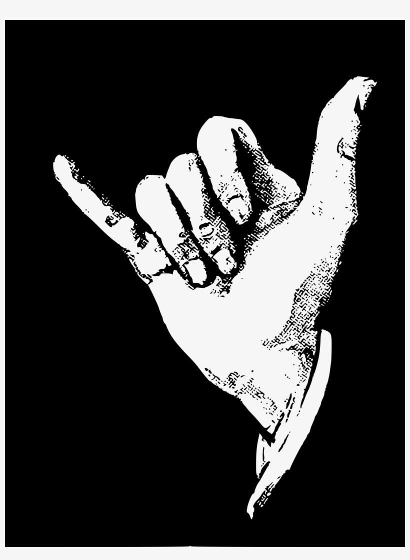 This Free Icons Png Design Of Shaka Hand, transparent png