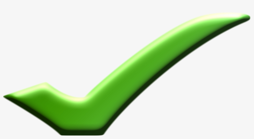 Elongated Checkmark - Check Mark, transparent png