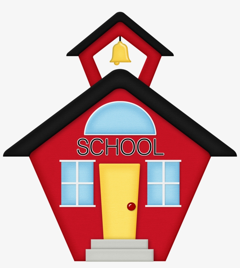 School House Schoolhouse Silhouette Clipart - School House Clip Art Png, transparent png