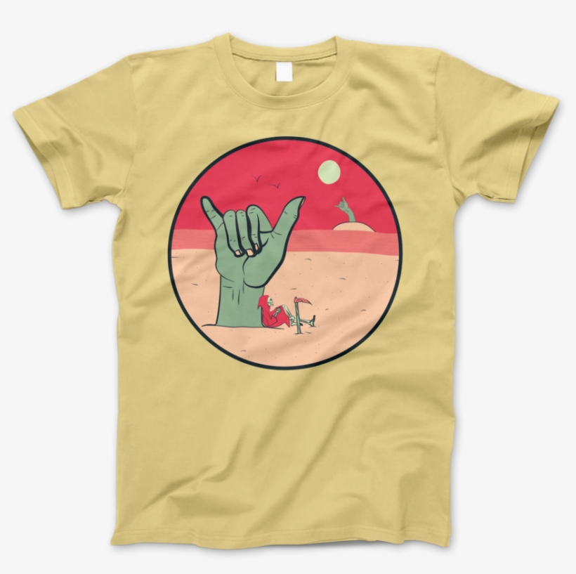 Shaka Paradise T-shirt, transparent png