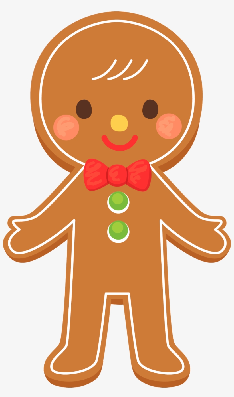 Gingerbread House Clip Art The Cliparts - Gingerbread Man Free Clipart, transparent png
