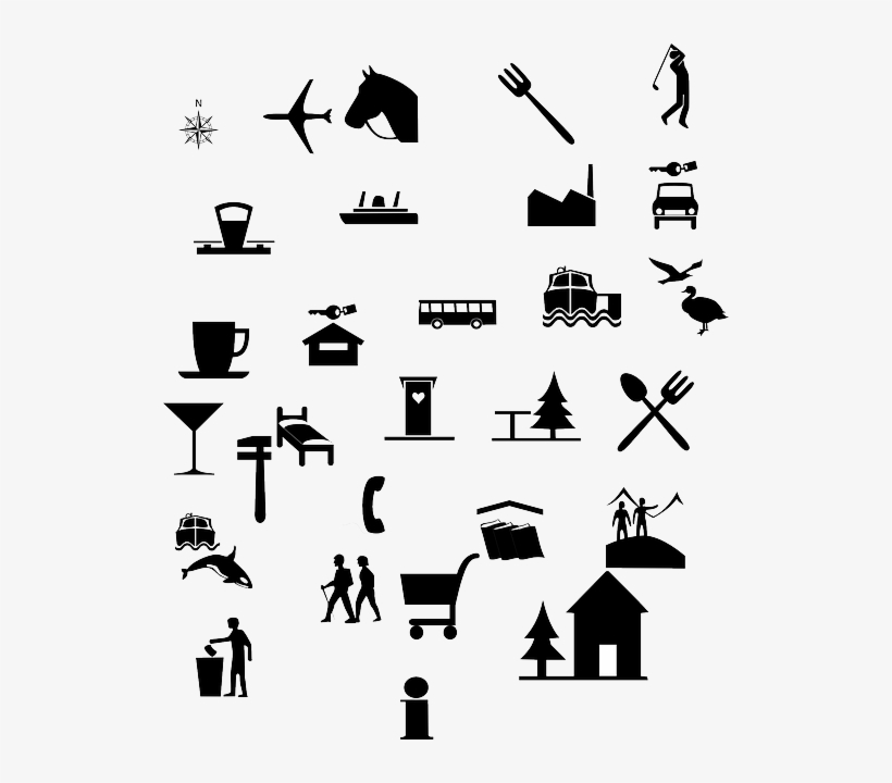 Iconset, Black, Computer, Icons - Dibujo Pictograma, transparent png