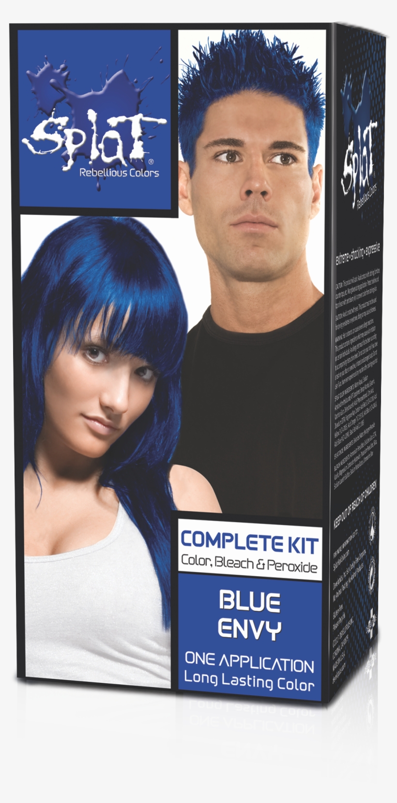 Best Hairstyles, Looks, Trends, 2018, 2019, - Blue Splat Hair Dye, transparent png