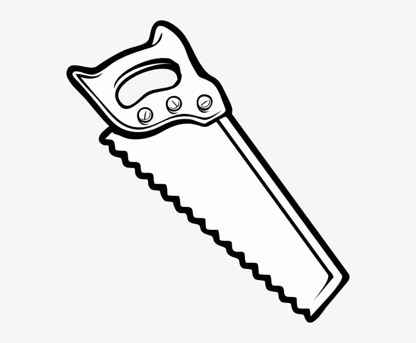 Saw Clip Art At Clipart - Saw Clip Art, transparent png
