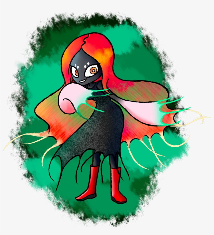 Green Red Cartoon Vertebrate Art Fictional Character - Splatoon Bottom Feeders Violinist, transparent png