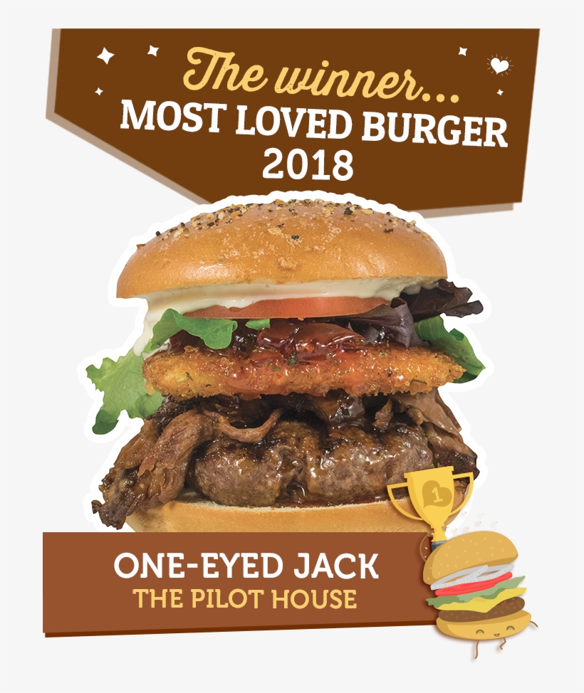 One Eyed Jack - Pei Burger Love, transparent png