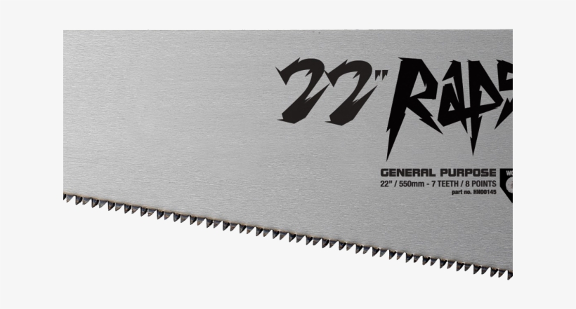 Hand Saw Png Transparent Images - Holdon 22-inch Rapsaw Triple Ground Hand Saw, transparent png