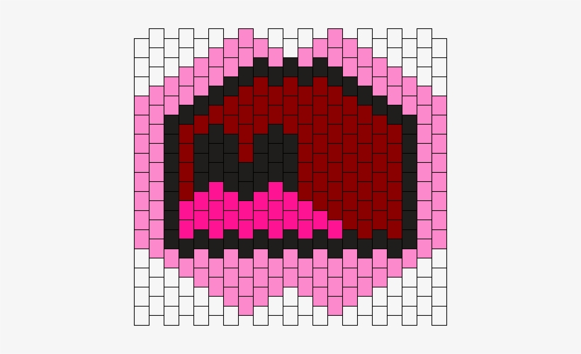 Surprised Patrick Surgical Mask Bead Pattern - Alton Towers, transparent png