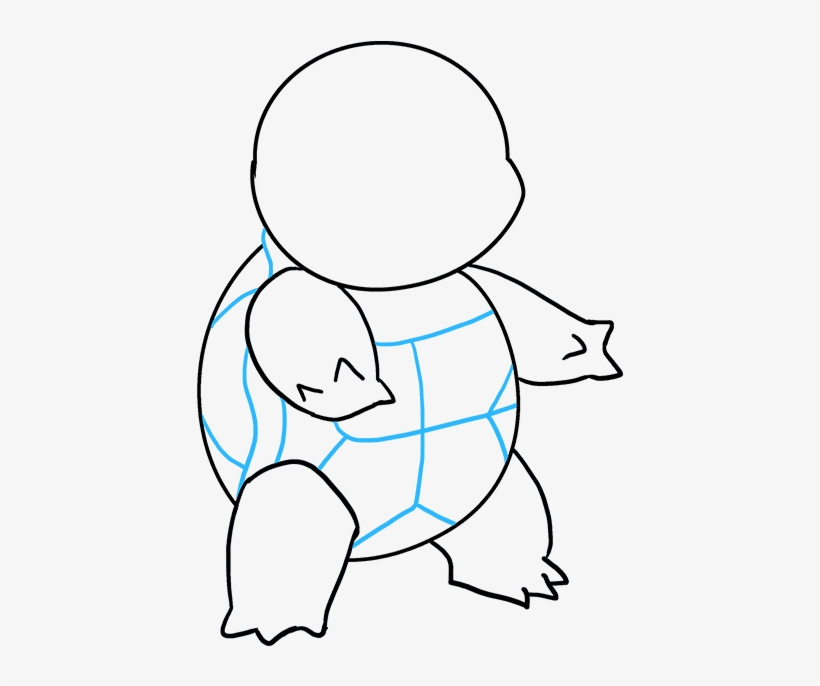 How To Draw Squirtle - Drawing, transparent png