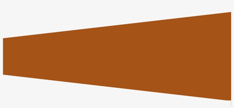 Orange Trapezoid Png - Brown Triangle Transparent Background, transparent png