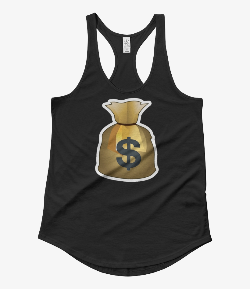 Women's Emoji Tank Top - Will Squat For Sushi, transparent png