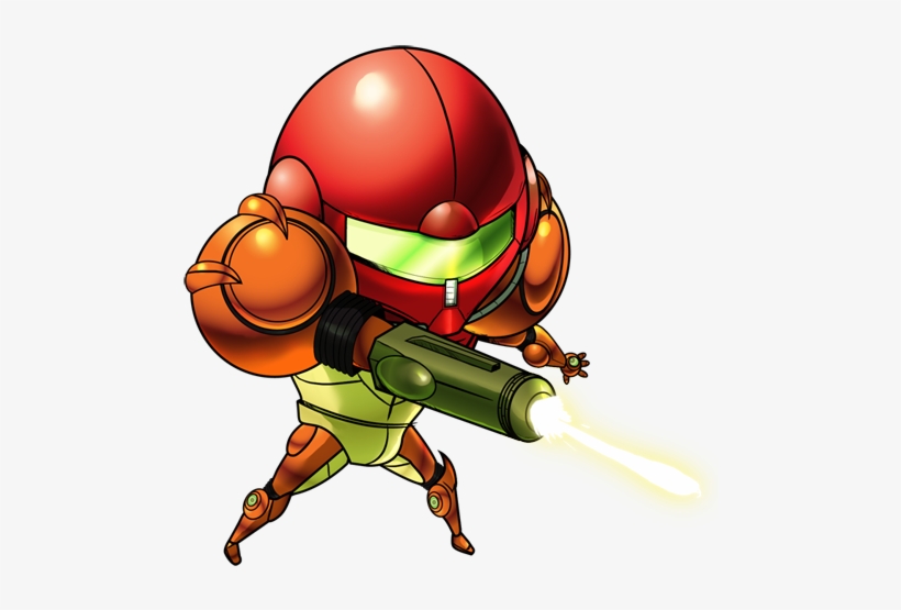 Found This Old Samus Chibi Thing On My Computer, So - Metroid, transparent png