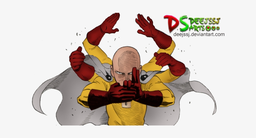 One Punch Man Render By Deejssj On - One Punch Man Render, transparent png