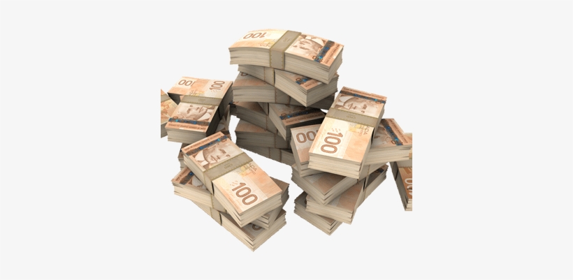 Counterfeit Currency Woes Continue In Prince George - Pile Of Canadian Money Png, transparent png