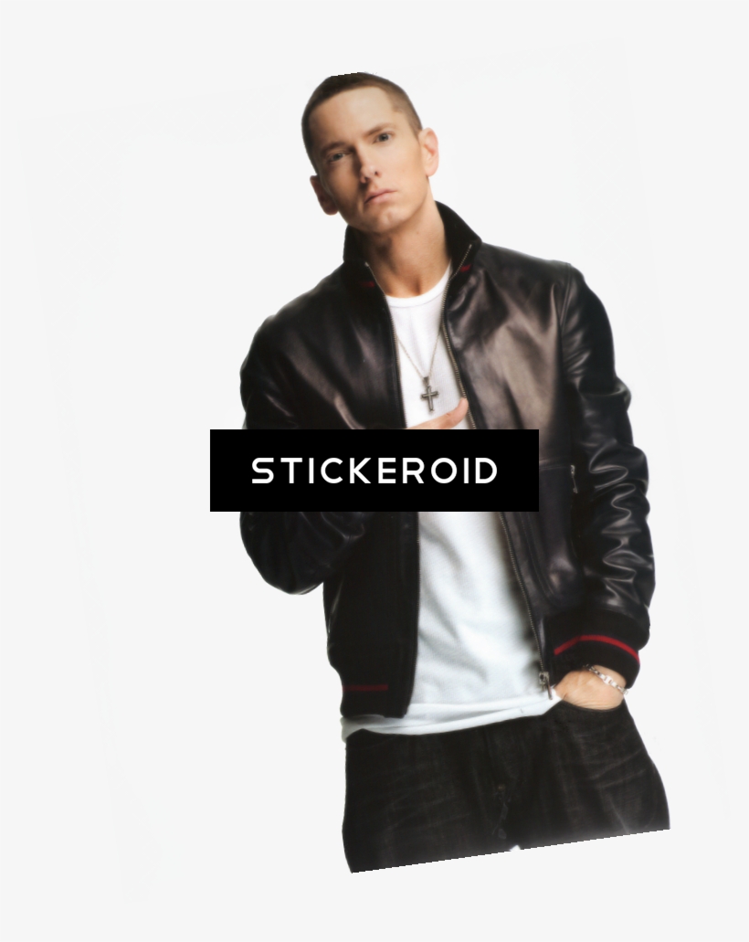 Eminem - Leather Jacket, transparent png