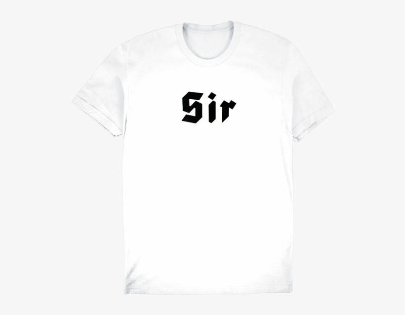 Sir T-shirt - Number, transparent png