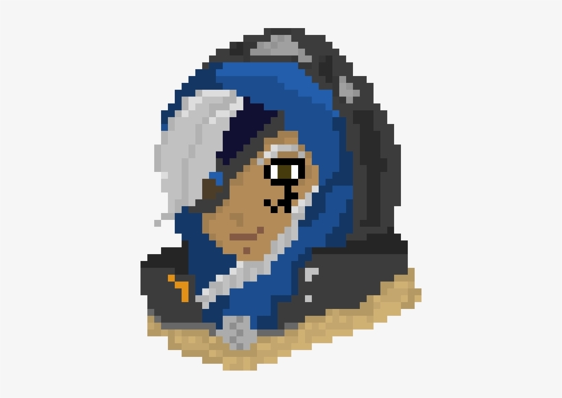 Ana Amari - Pixel Art Overwatch Ana, transparent png