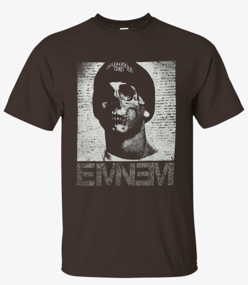 Eminem Skull Face Shirt Men - Lol Ekko T Shirt, transparent png