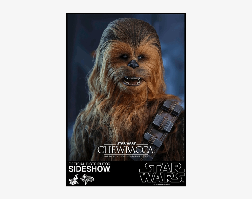 1 Of - Hot Toys Chewbacca Figure From Star Wars, transparent png