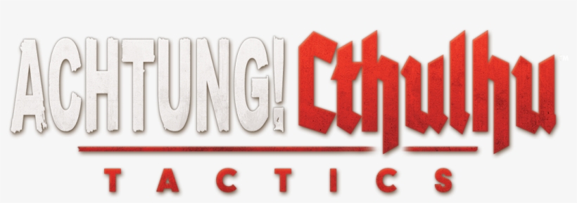 Cthulhu Tactics - Achtung Cthulhu Tactics Logo, transparent png