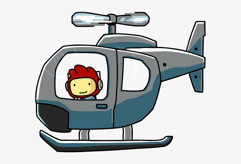 Image Scribblenauts Wiki Fandom - Helicopter Cartoon Png, transparent png