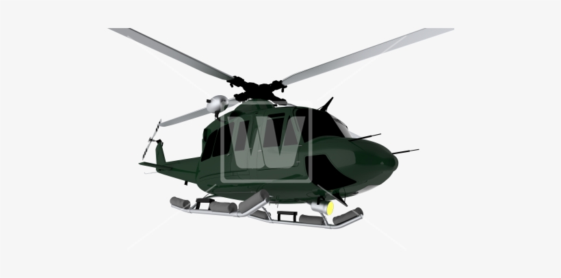 Helicopter 3d Illustration - Helicopter, transparent png