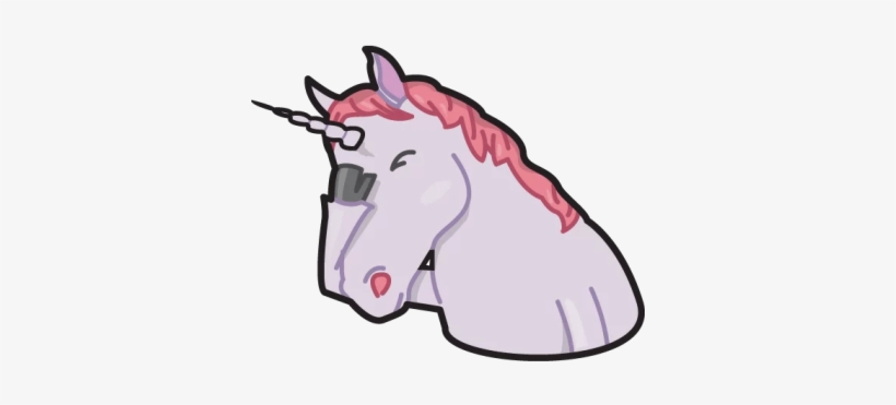 Unicorn Facepalm Gesture Reaction Единорог Лицоладонь - Facepalm Unicorn, transparent png