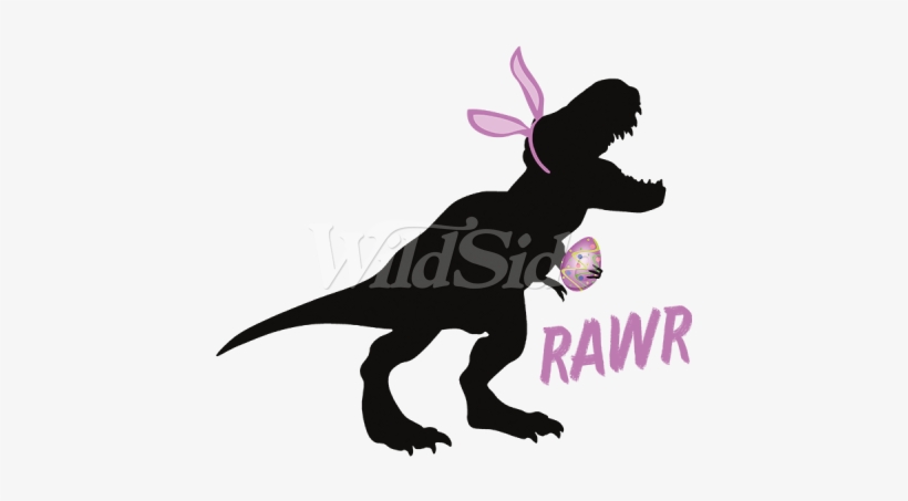 Rawr Trex Bunny Ears & Egg - Jurassic World Figura Stomp & Strike Tyrannosaurus, transparent png