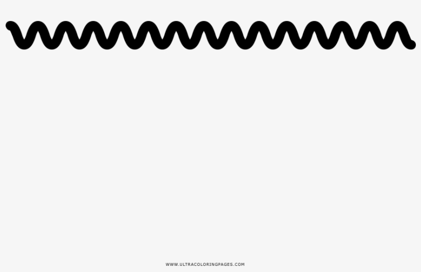Wavy Line Coloring Page - Parallel, transparent png