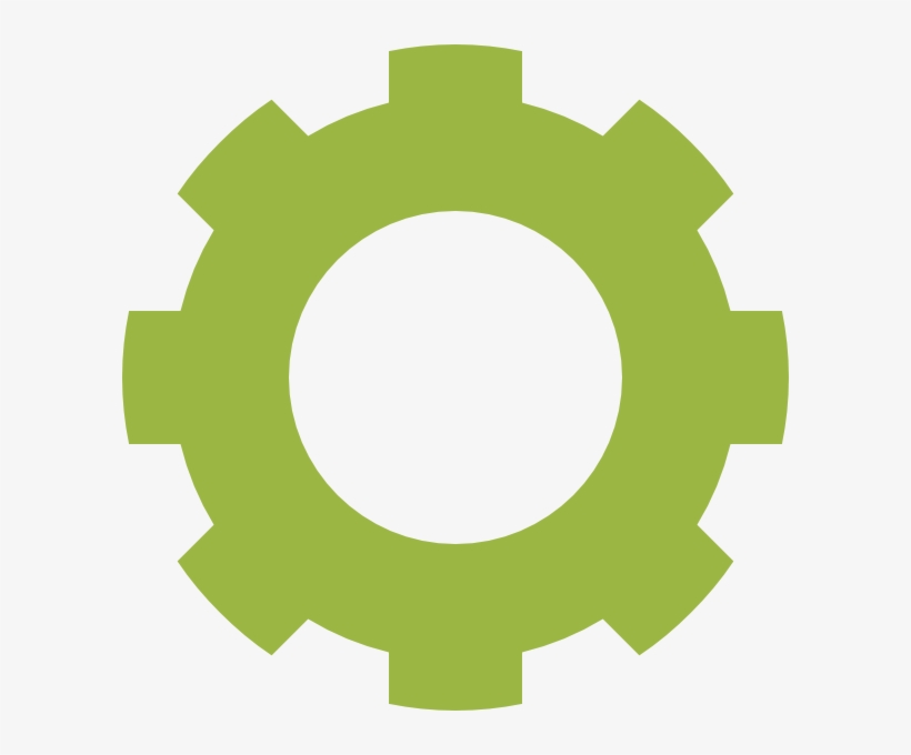 How To Set Use Gear Lime Cog Svg Vector, transparent png
