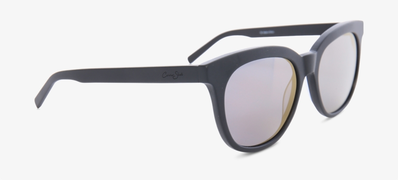 Common Shade Polarized Black & Gold "coconaut" Wayfarer - Monochrome, transparent png