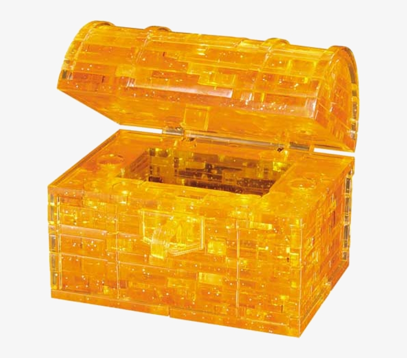 3d Crystal Puzzle - Bepuzzled Original 3d Crystal Puzzle - Gold Treasure, transparent png