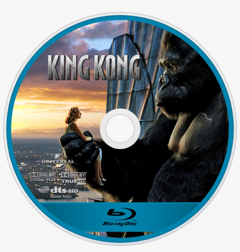 King Kong Bluray Disc Image - King Kong Blu Ray Disc, transparent png