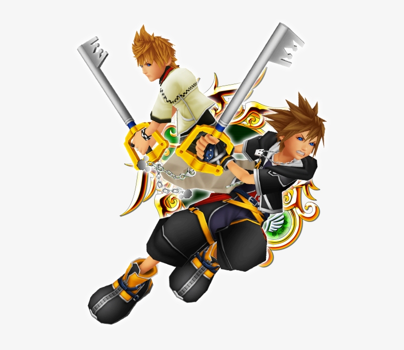 Sora & Roxas - Sora And Roxas Medal, transparent png