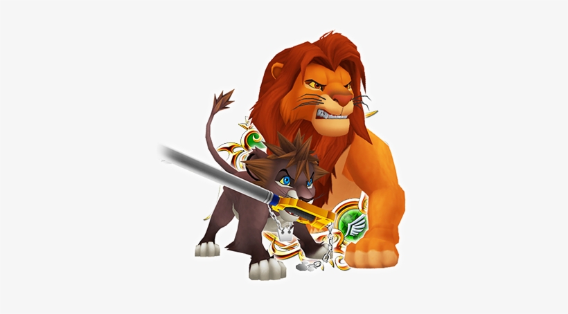 Sora & Simba - Sora And Simba Khux, transparent png