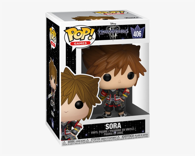 Kingdom Hearts - Funko Pop Sora Kingdom Hearts 3, transparent png
