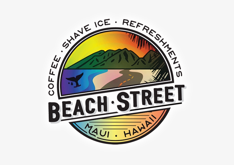 Beach Street Shave Ice - Beach Street Maui Shave Ice, transparent png