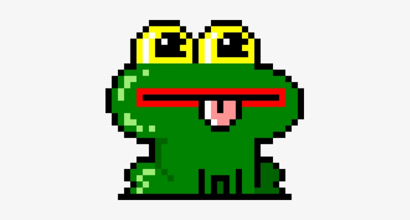 Frog Frogy Pixelart - Portable Network Graphics, transparent png