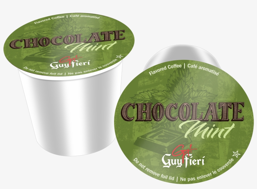 Chocolate Mint - Guy Fieri Coffee K-cups, Chocolate Mint - 24 Count, transparent png