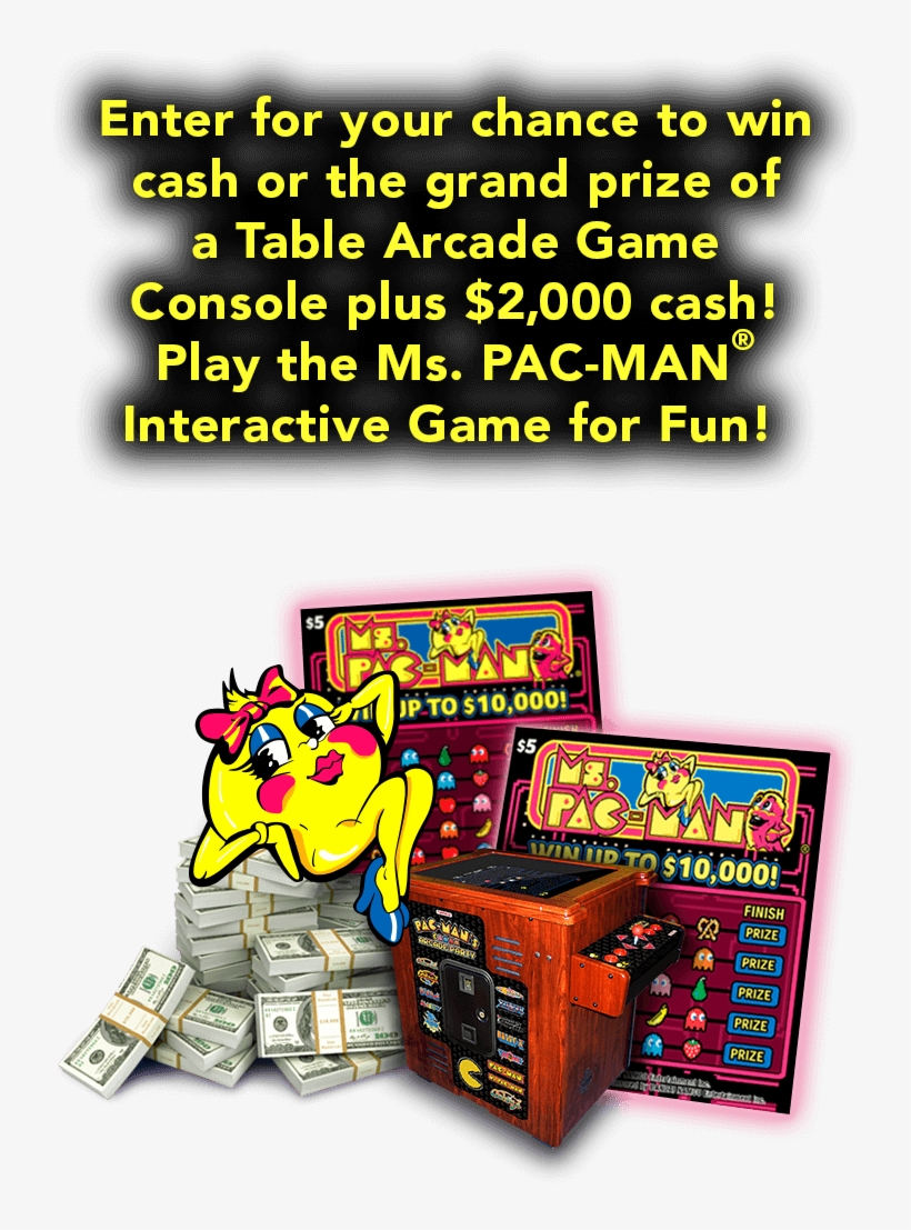 Namco Pac-man's Arcade Party Cocktail Arcade Machine, transparent png