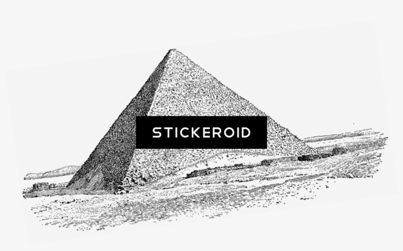 Pyramids Egypt - Giza, transparent png