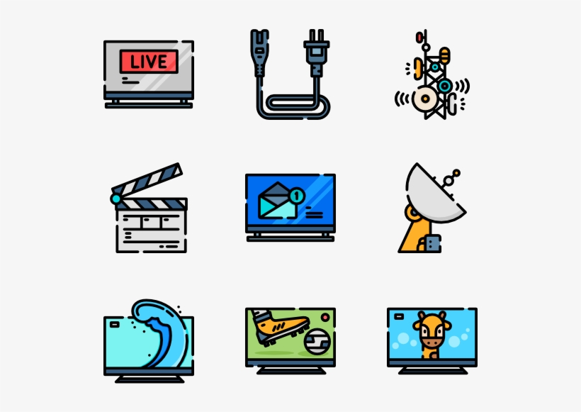 Television - Vector Laundry Icon Png, transparent png