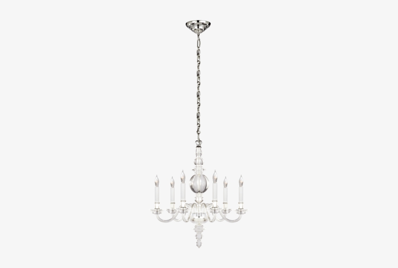 George Ii Small Chandelier In Crystal With Polished - Visual Comfort Chc1155cg, transparent png