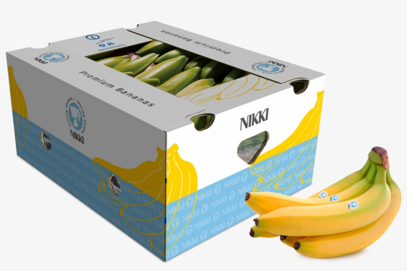 Bananas Delivered Worldwide - Banany Świeże Bio (tacka Ok. 0,50 Kg), transparent png
