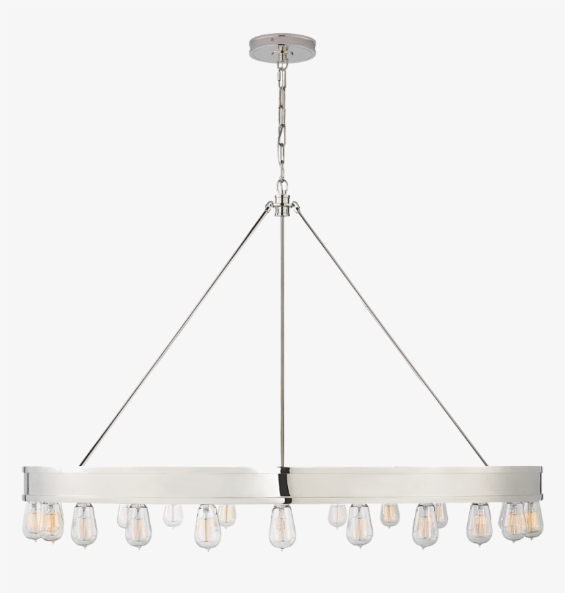 Roark 50"" Modular Ring Chandelier - Megyeri Bridge, transparent png