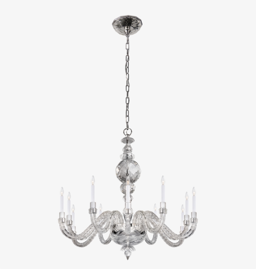 Georgina Large Chandelier In Crystal - Chandelier, transparent png