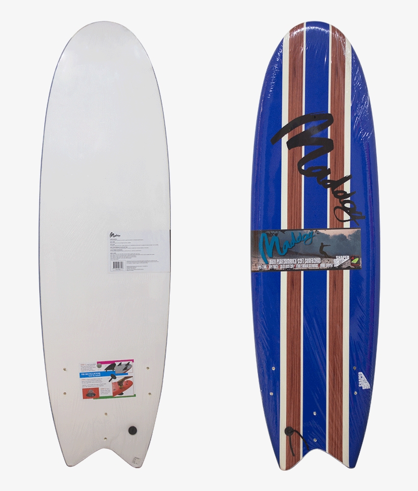 Maddog 'fish' Soft Surfboard - Surfboard, transparent png