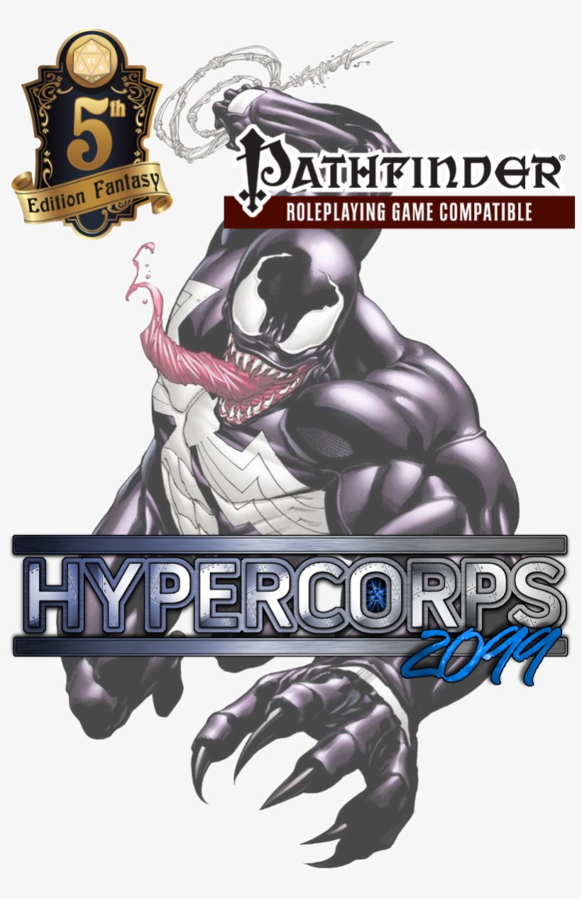 Hypercorps Venom Promo - Symbiote D&d, transparent png