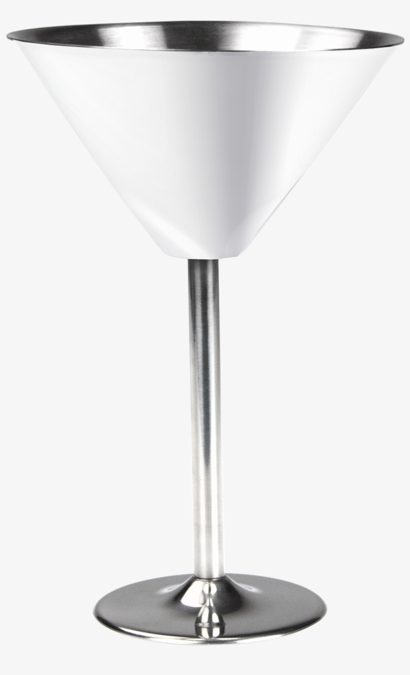 Danesco Stainless Steel Martini Glasses Set Of 6, transparent png